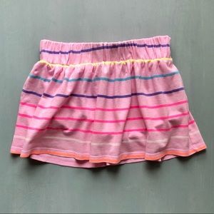 CIRCO | Skort | Pink & Neon Striped | Size 7/8